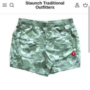 Men's Athletic Camo Shorts